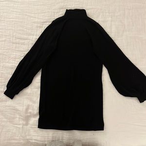 Reformation black sweater/sweater dress